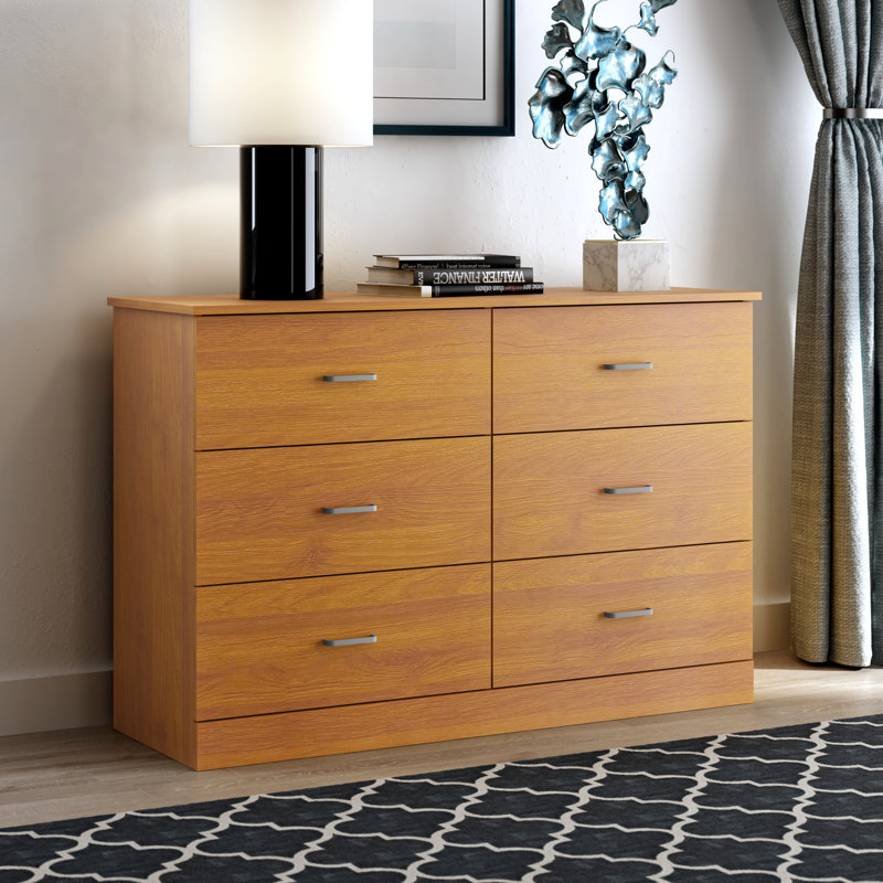 Wade Logan® Allyannah 6 Drawer Dresser & Reviews Wayfair